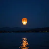 رات کے آسمان کے لالٹین