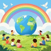 Unità di bambini diversi