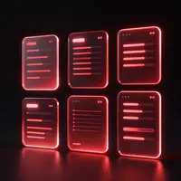 عناصر شیشه‌ای درخشان