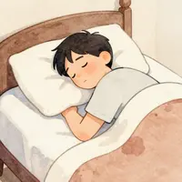 Спящий мужчина