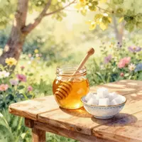 طاولة مشمسة