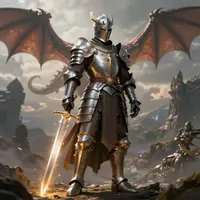 Фэнтезийный рыцарь