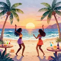 Tropical Beach Party