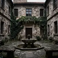 Древний внутренний дворик