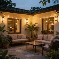 Сцены на патио