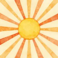 Abstrakta Solstrålar