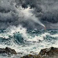 Stormy Seascape
