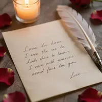 Lettera Romantica