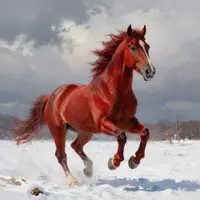 सरपट दौड़ता घोड़ा