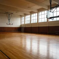 Школьный спортзал