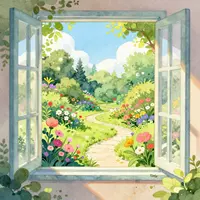 Vedere spre Grădina Însorită