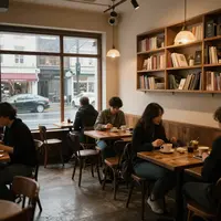 סצנת בית קפה