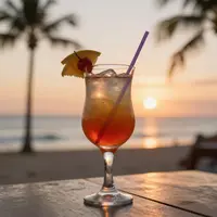 Күн батқандағы коктейльдер