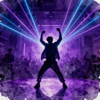 سیلوئت رقص آبرنگی