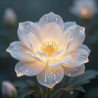 Futuristická Květina