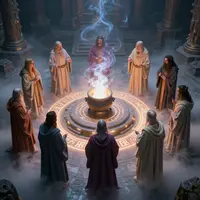 अनुष्ठान दृश्य