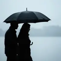 Силлуэтҳо зери чатр