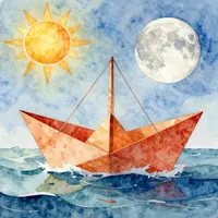 Il viaggio della barchetta di carta