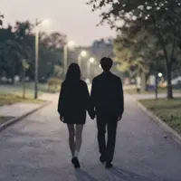 پیاده‌روی عصرگاهی در پارک