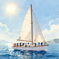 Perayaan di Atas Kapal