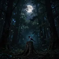 Malam Hutan Menyeramkan