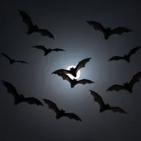 Летучие мыши в полете