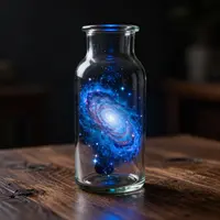 กาแล็กซีในขวดแก้ว