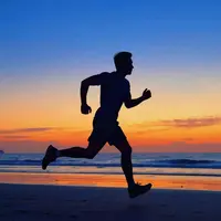 Running At Sunrise