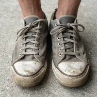 Поношенные кроссовки