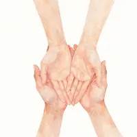 Mains Aimantes de Mère