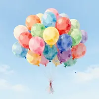 रंग-बिरंगे गुब्बारे