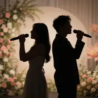 Romantisch Podiumduet