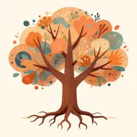 Стилизованное дерево