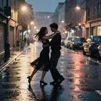 Танцы под дождем
