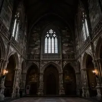 Ескі зәулім үйдің интерьері