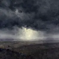 منظره طوفانی اثیری