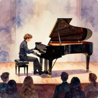 صحنه‌های موسیقی پیانو
