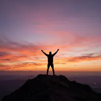 Pôr do Sol na Montanha