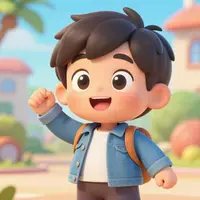 Niño de Dibujos Animados