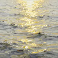 بحر فضي وذهبي