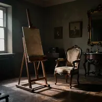 Сцена в художественной студии