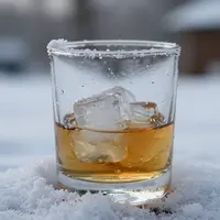 ویسکی در برف