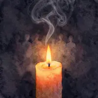 Reflective Candlelight