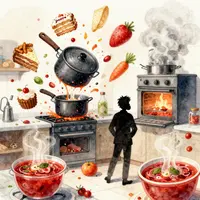 فوضى المطبخ