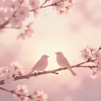 پرندگان شکوفه گیلاس