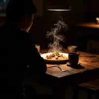 عشاء دافئ ومريح