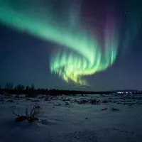 Norrskenslandskap