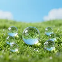 องค์ประกอบแก้วและน้ำ