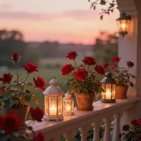 रोमांटिक बालकनी