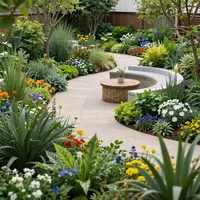 الهام طراحی باغچه